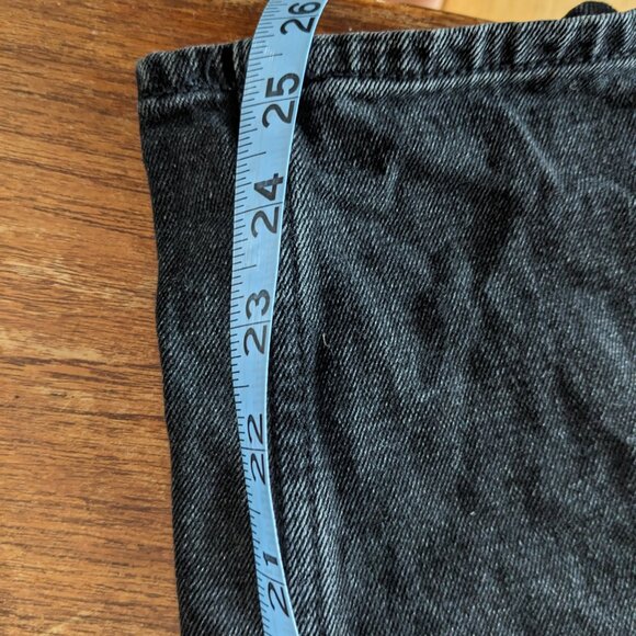 Abercrombie Ankle Straight Ultra High Rise Black Jeans 4R - Picture 6 of 6